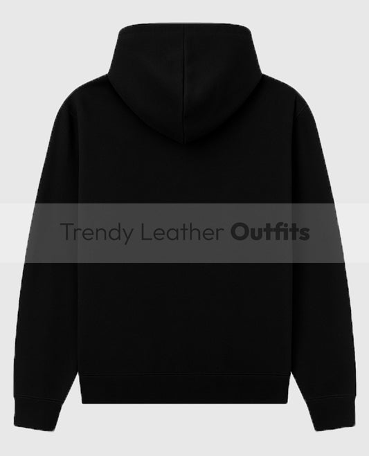 1977 Essentials Black Hoodie