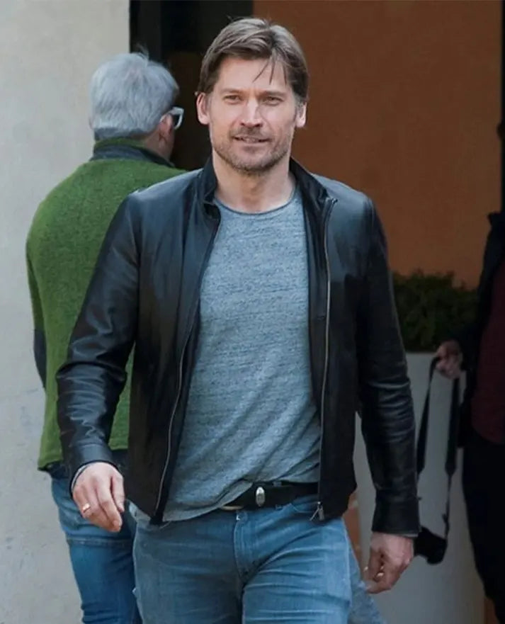 Nikolaj Coster Waldau Leather Jacket