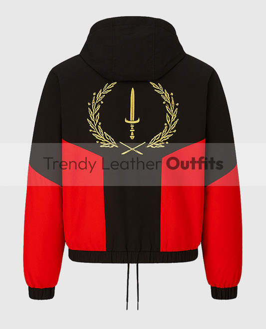 Black American Heritage Flag Jacket