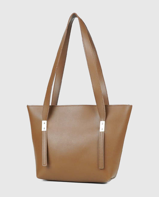 Falcon Tote Set of 3 Bag Brown