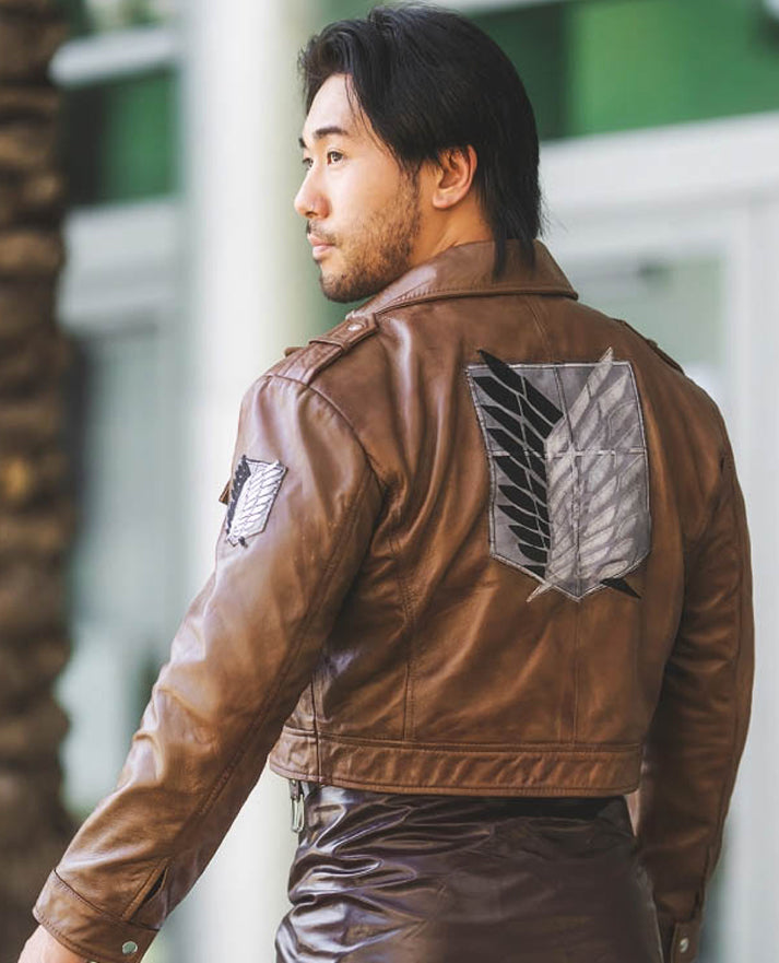 Attack on Titan Scouting Legion Leather Jacket