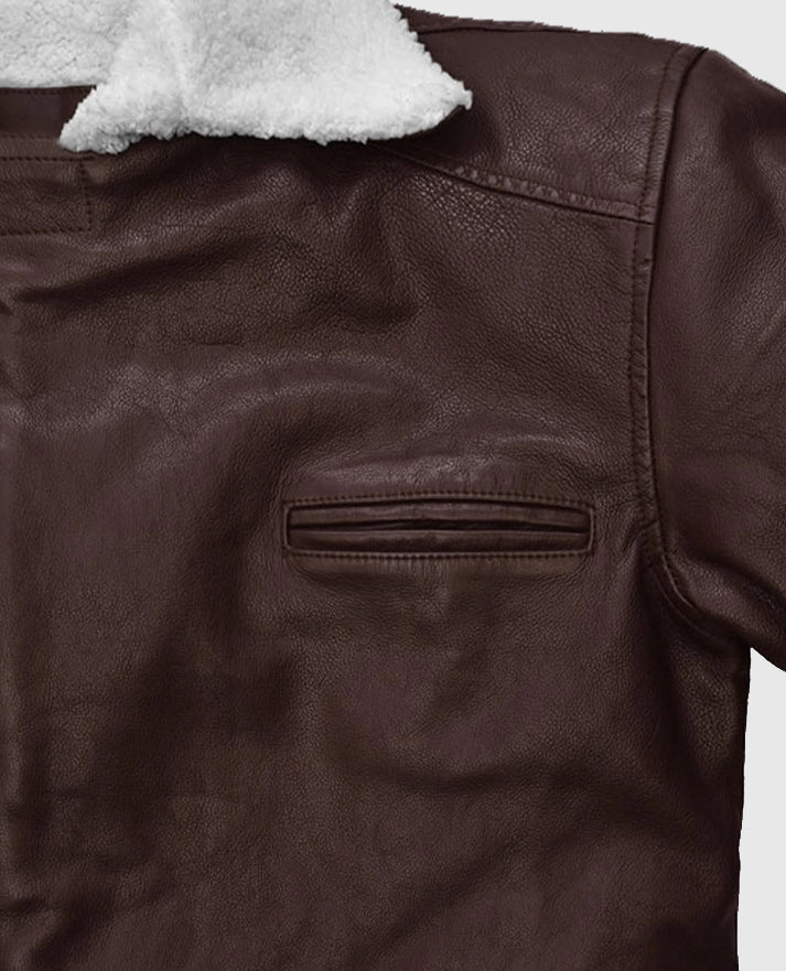 Brown Washed and Wax Tom Hardy Trench Coat