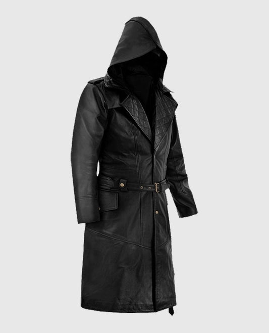 Assassin's Creed Jacob Frye Leather Long Coat