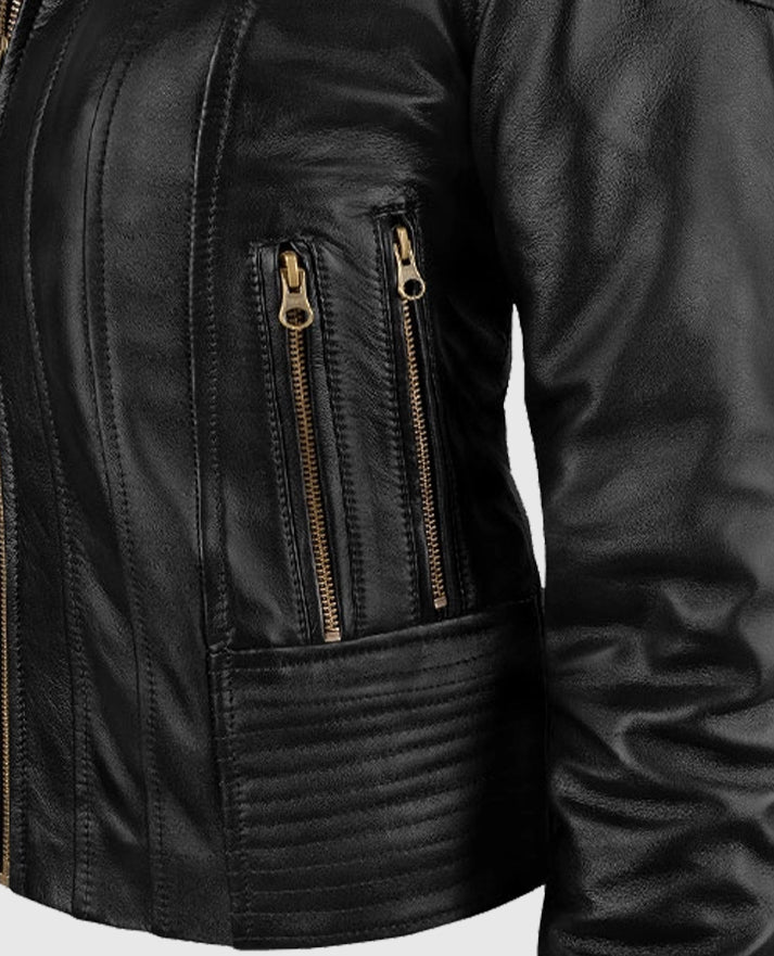 Transformers 2 Megan Fox Mikaela Banes Leather Jacket