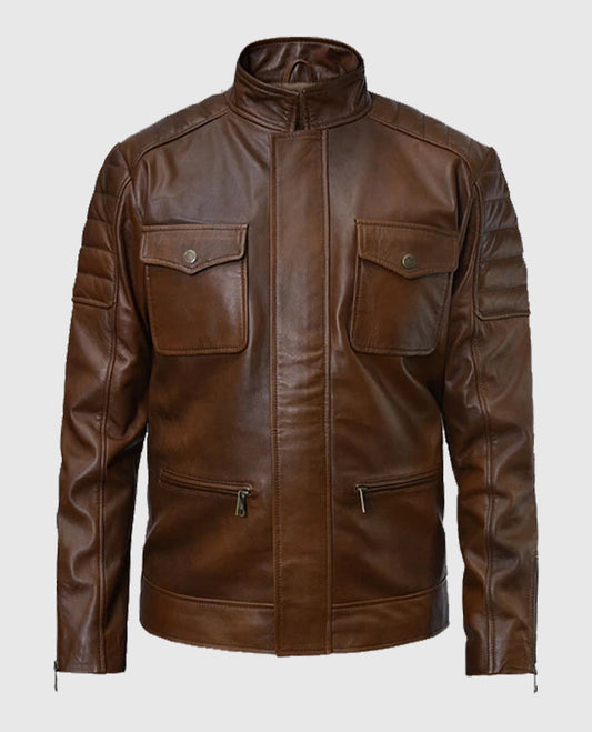 Boss Level Roy Pulver Leather Jacket