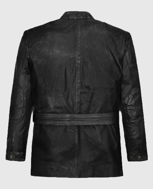 Brad Pitt Benjamin Button Leather Jacket
