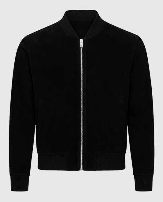 David Beckham Suede Leather Jacket
