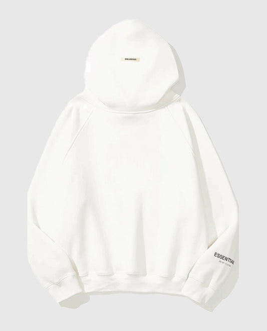 Fear OF God Essentials White Hoodie