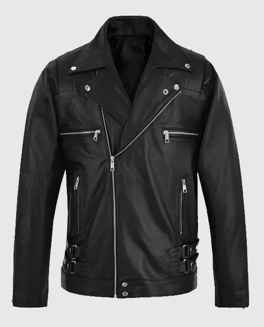 LeBron James Leather Black Jacket