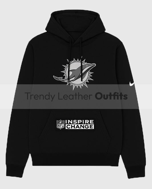 Miami Dolphins Inspire Change Black Hoodie