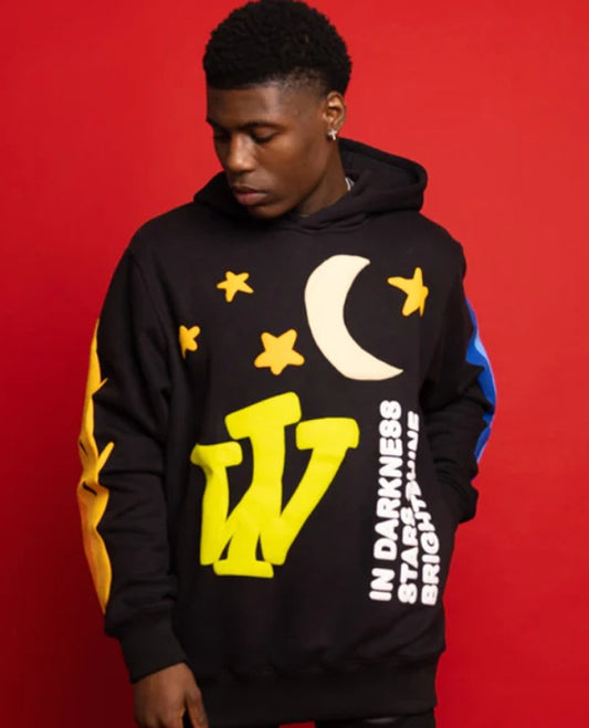 Night Or Day Black Pullover Hoodie