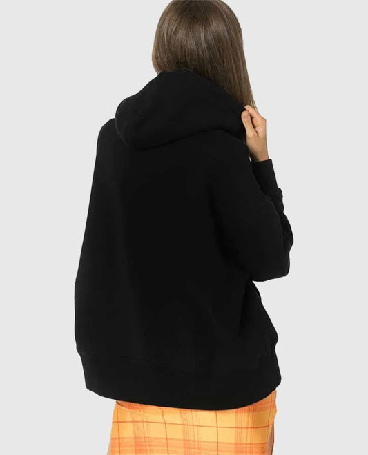 Palm Angels Black Pullover Hoodie