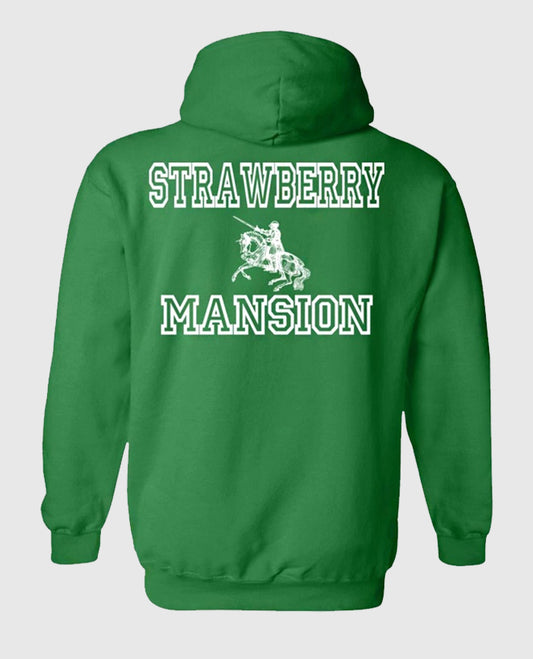Strawberry Mansion Green Hoodie