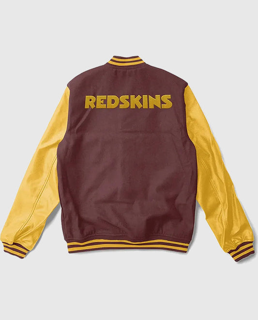 Washington Redskins Brown and Yellow Jacket