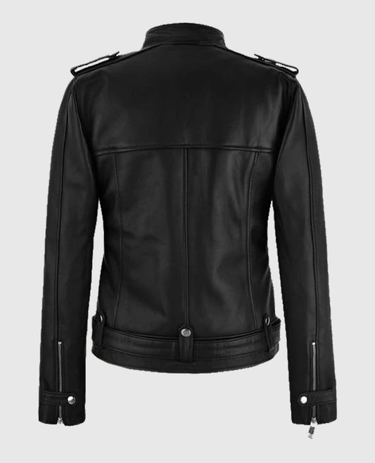 Women's Chic Rider Leather Jacket