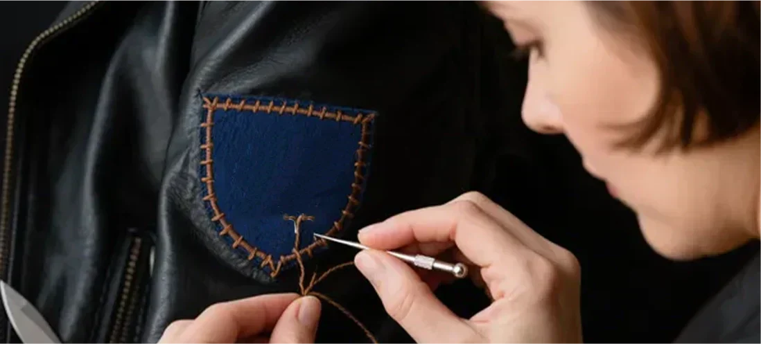 How to Put Patches on a Leather Jacket Without Causing Damage