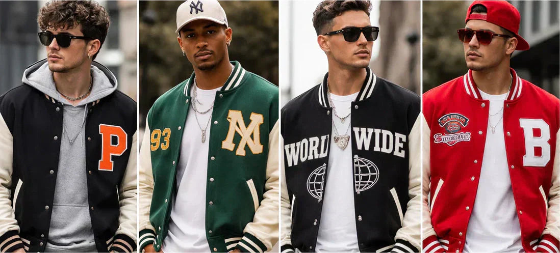 Stay Cool in 2025 with These Stylish Men’s Varsity Jackets