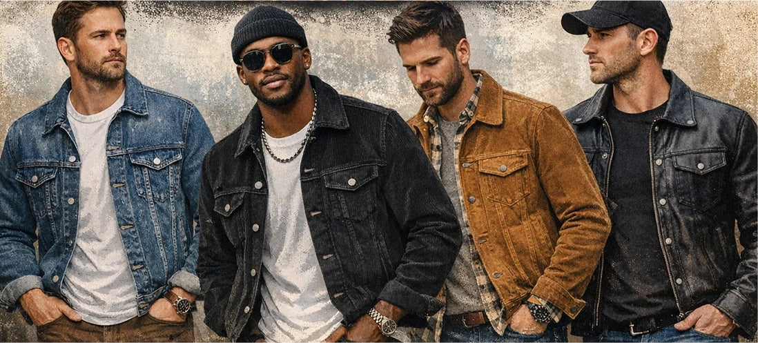 The Complete Guide to Men’s Trucker Jackets & How to Style Them