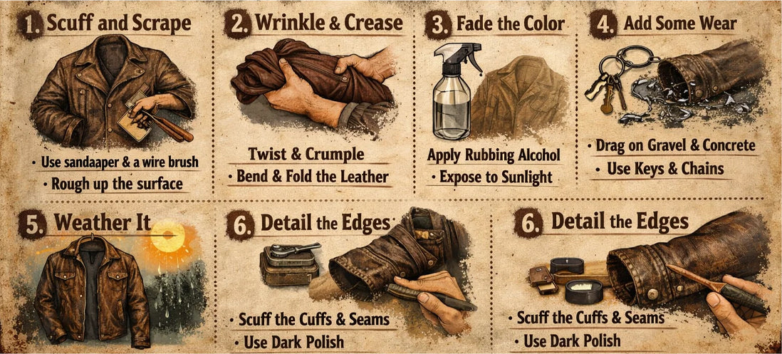 How to Distress Your Leather Jacket: Simple Tips to Get a Vintage Look
