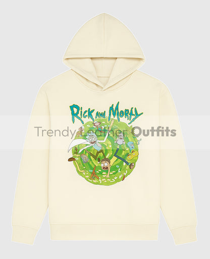 Rick and Morty Portal Collage Hoodie