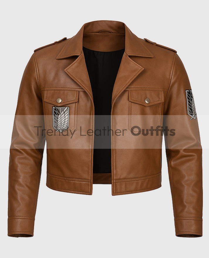 Attack on Titan Scouting Legion Leather Jacket