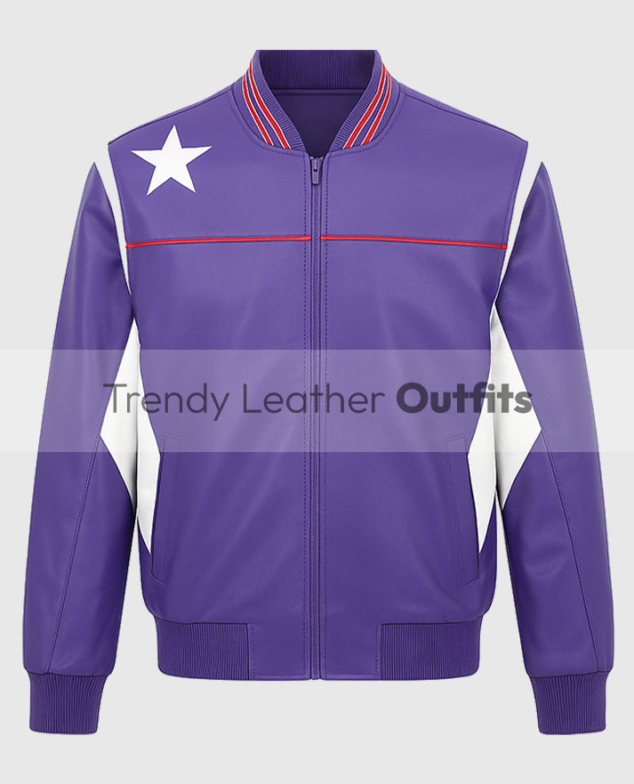 Snoop Dogg Paris 2024 Olympics Purple Jacket