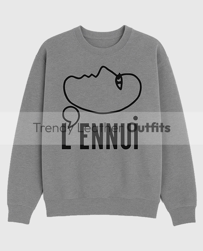 Shrinking S02 Christa Miller Gray Oversized Sweatshirt
