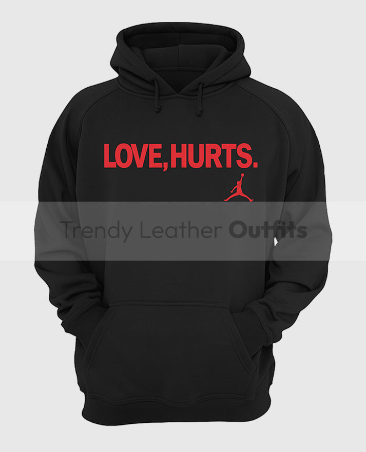 Jalen Hurts Love Hurts Black Hoodie