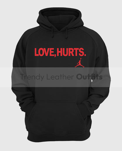 Jalen Hurts Love Hurts Black Hoodie
