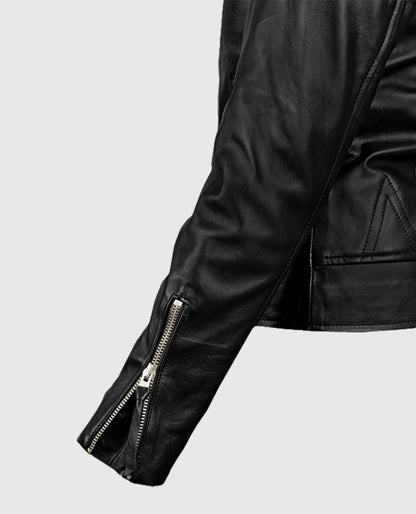 Teenage Mutant Ninja Turtles 2 Megan Fox Black Leather Jacket