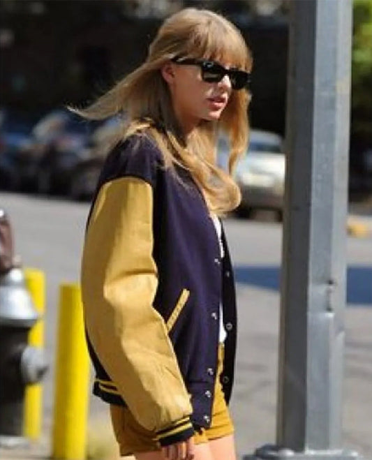 Taylor Swift Varsity Blue & Yellow Jacket