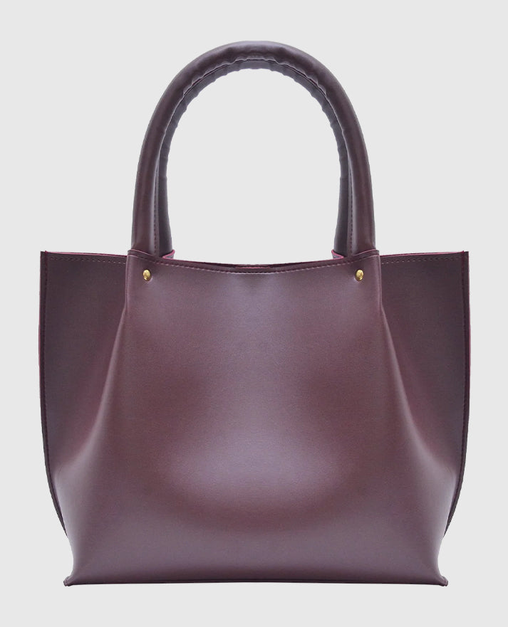 Daily Tote Bag Maroon