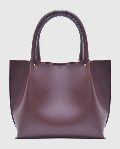 Daily Tote Bag Maroon