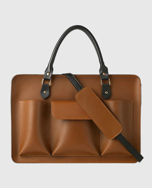 Fizzy Laptop Bag Brown