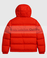 Billie Eilish Red Puffer Jacket