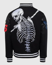 Godspeed Skull Rod Halloween Varsity Jacket