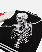 Godspeed Skull Rod Halloween Varsity Jacket