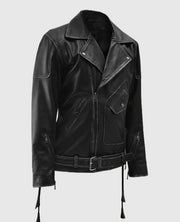 Men's Biker Street Style Leather Jacket