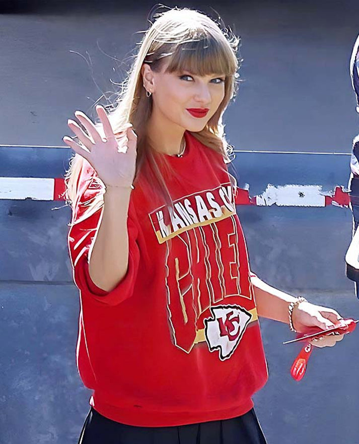 Taylor Swift Kansas City Chiefs Sweatshirt