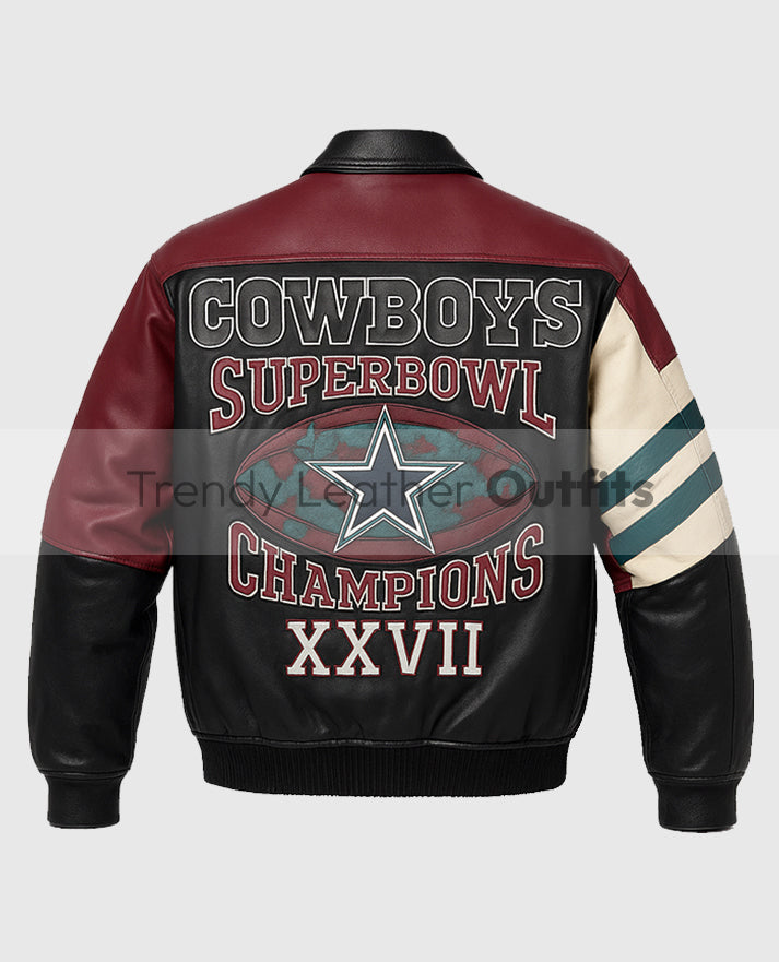 Jeff Hamilton Dallas Cowboy Leather jacket