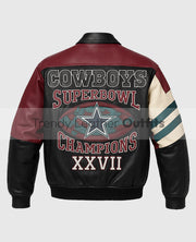 Jeff Hamilton Dallas Cowboy Leather jacket