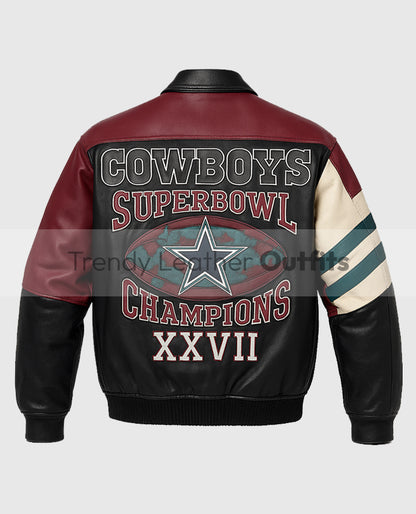 Jeff Hamilton Dallas Cowboy Leather jacket
