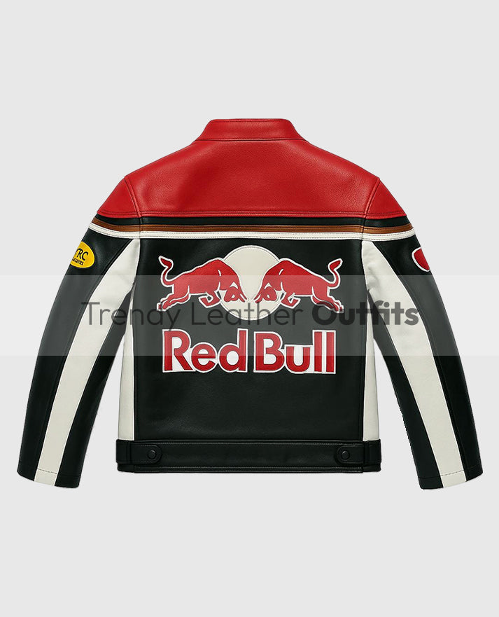 RED BULL Racing Leather Jacket