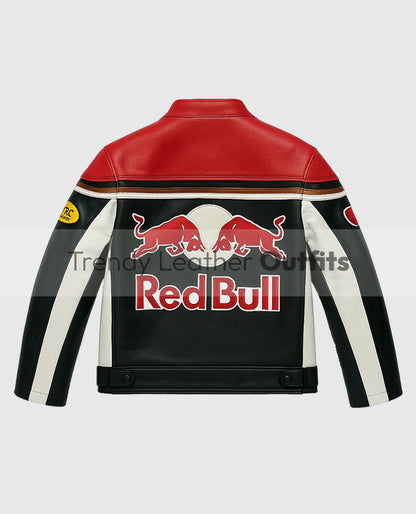 RED BULL Racing Leather Jacket