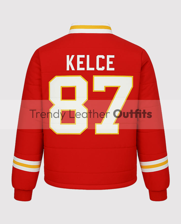 Taylor Swift Kelce 87 Puffer Jacket