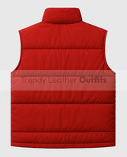 Back to the Future Marty McFly Puffer Vest Red