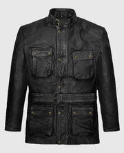 Brad Pitt Benjamin Button Leather Jacket