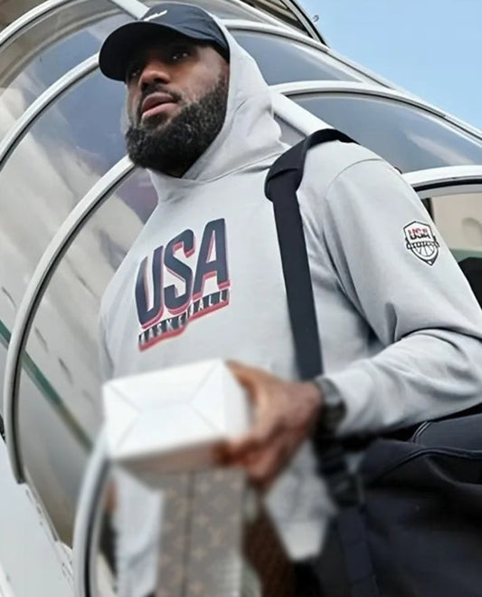 2024 Olympics Team USA Basketball Practice Hoodie

