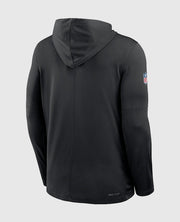Detroit Lions Sideline Performance Long Sleeve Hoodie T-Shirt