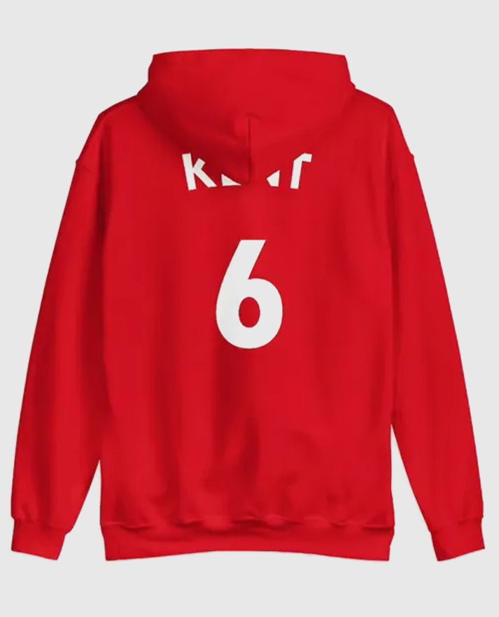 Ted Lasso Roy Kent Red Hoodie